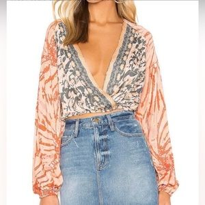 Free People Cruisin Together Blouse
